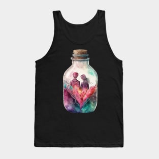 Bottle Couple Tank Top